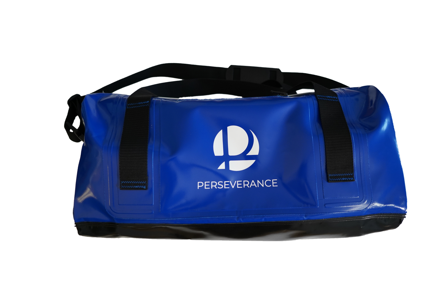 Sac de sport/voyage bleu, imperméable aux couleurs de PERSEVERANCE