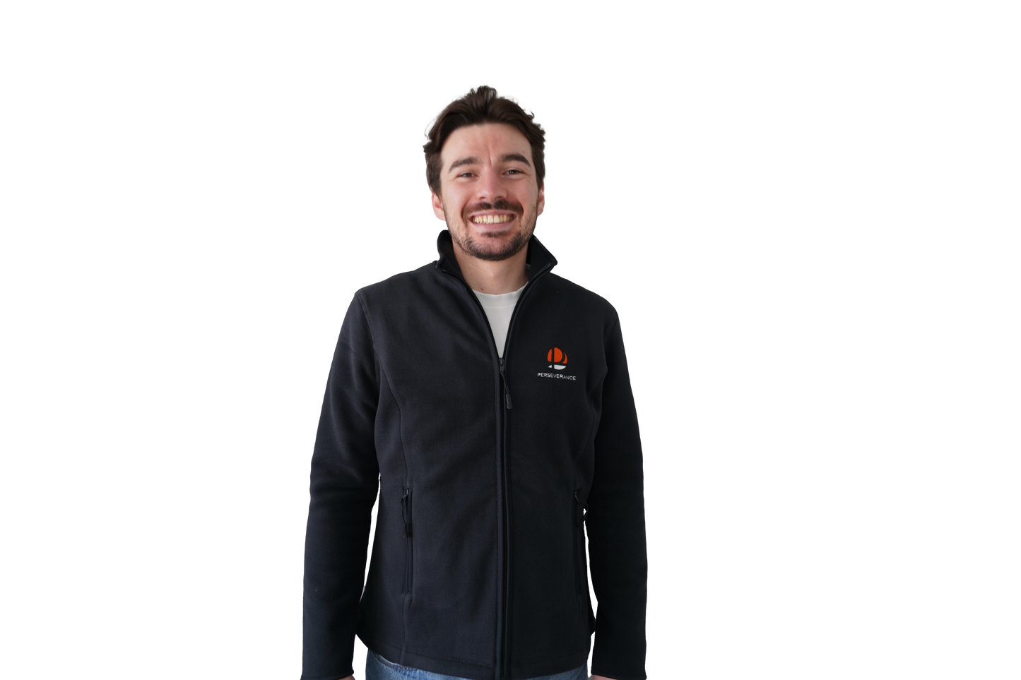 Polaire gris homme OU femme (au choix) – PERSEVERANCE