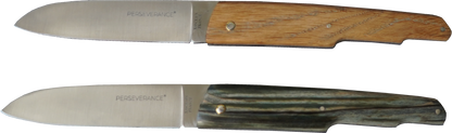 Couteau Laguiole en bois marqué PERSEVERANCE