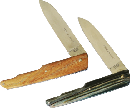 Couteau Laguiole en bois marqué PERSEVERANCE